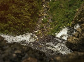 Nacimiento del Salto el Mortiño - Municipio de Isnos