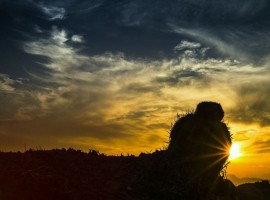 Atardecer en el Desierto dela Tatacoa - Municipio de Villavieja