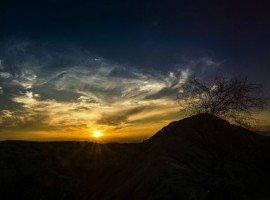 Atardecer Desierto de la Tatacoa - Municipio de Villavieja