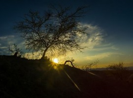 Atardecer Desierto de la Tatacoa - Municipio de Villavieja