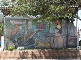 Parque central de Isnos