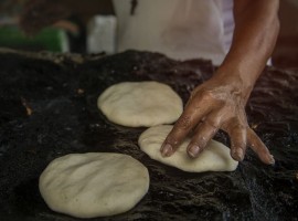 Arepa asada San Agustín