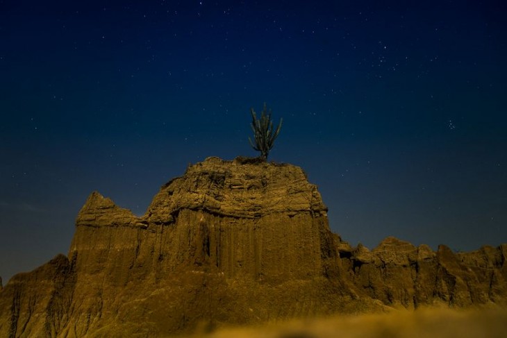 Noche en el desierto de La Tatacoa- Municipio de Villavieja