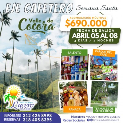 TOUR EJE CAFETERO