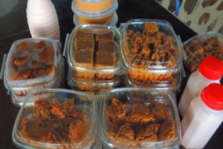 Cabrito asado y dulces de leche de cabra